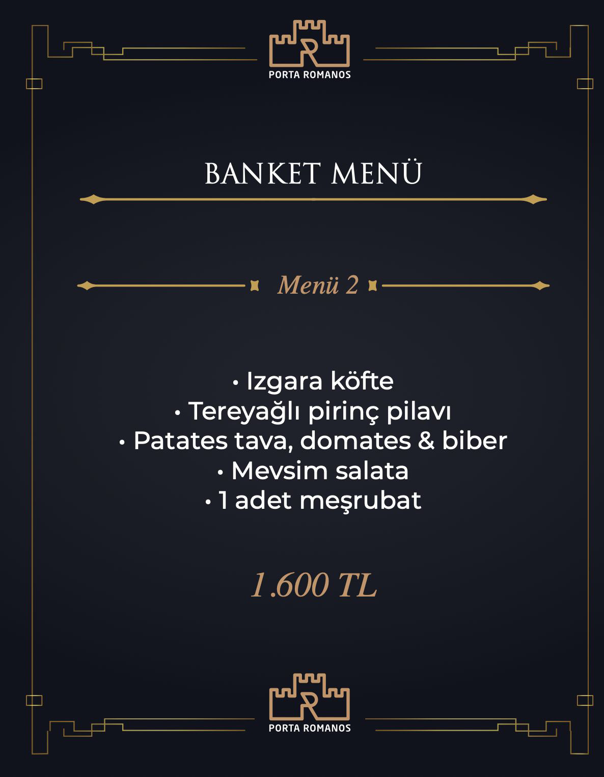Davet menüsü 5