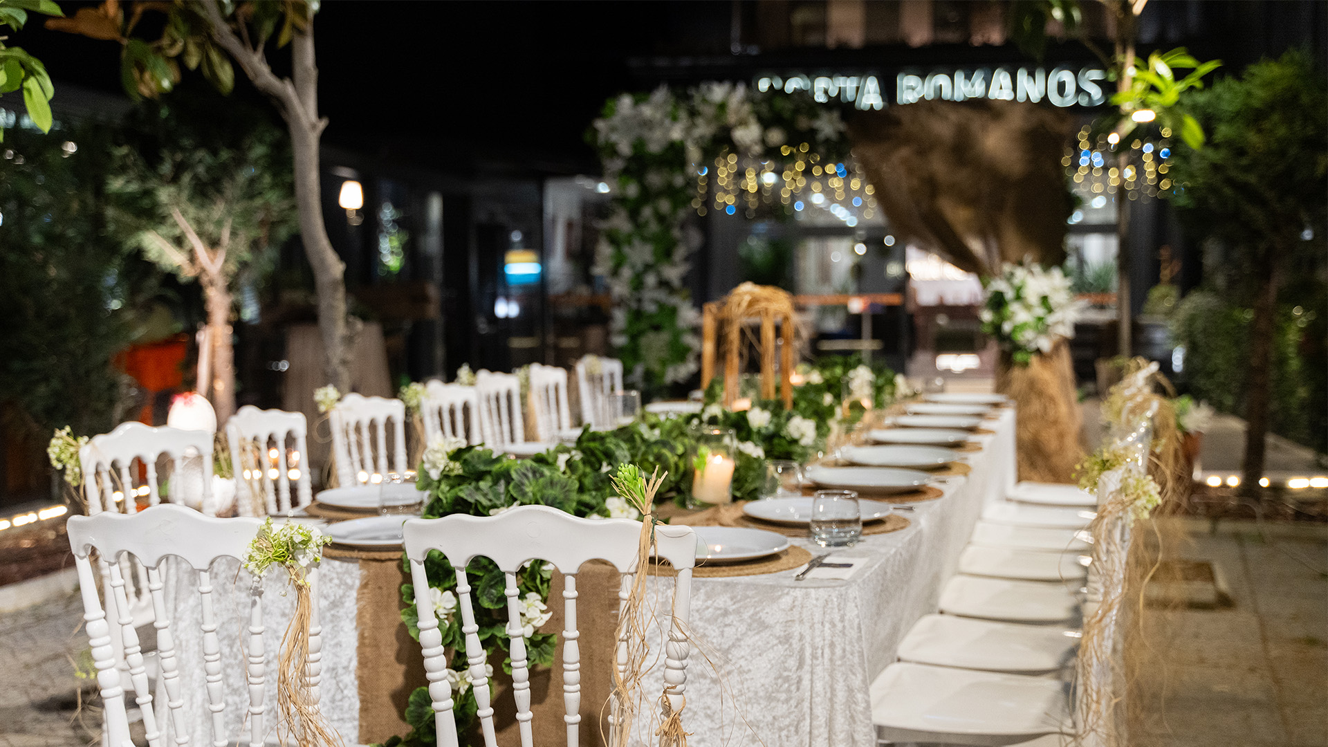 Porta Romanos kapalı davet salonu